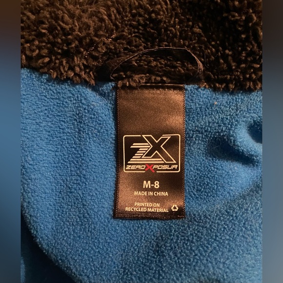 ZeroXposur | Kids Royal Blue/Black Jacket - Picture 10 of 13